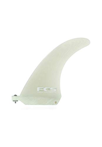 サーフィン フィン マリンスポーツ FCS Connect 8 Performance Glass Longboard Fin - Clear