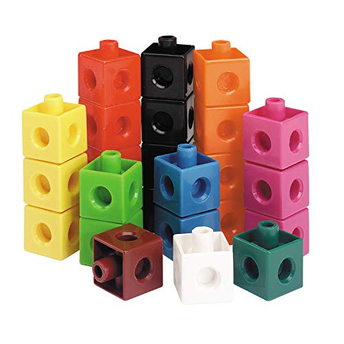 知育玩具 パズル ブロック Learning Resources Snap Cubes, Classroom Snap Cube Set, Math Manipulative,