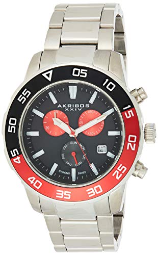 腕時計 アクリボスXXIV メンズ Akribos Multifunction High Tech Smartwatch - Analog-Digital Display Wa