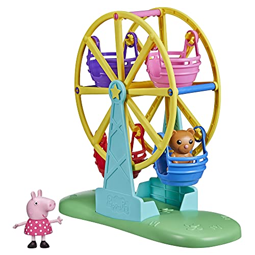 Peppa Pig ペッパピッグ アメリカ直輸入 Peppa Pig Adventures, Ferris Wheel Playset Preschool Toy Fi