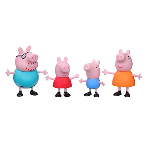 Peppa Pig ペッパピッグ アメリカ直輸入 Peppa Pig Peppa's Adventures Peppa's Family Figure 4-Pack T
