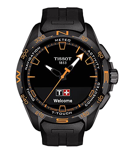 腕時計 ティソ メンズ Tissot Unisex T-Touch Connect Solar Swiss Antimagnetic Titanium Case Tactile Qua