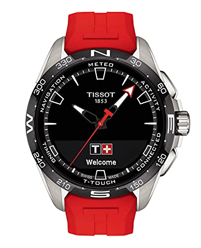 腕時計 ティソ メンズ Tissot Unisex T-Touch Connect Solar Swiss Antimagnetic Titanium Case Tactile Qua