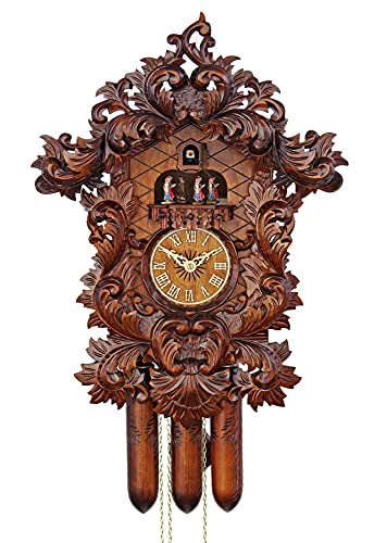 カッコー時計 インテリア 壁掛け時計 HerrZeit by Adolf Herr Cuckoo Clock - The Baroque Clock han