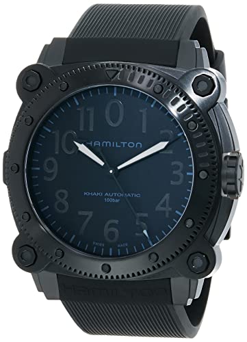 腕時計 ハミルトン メンズ Hamilton Watch Khaki Navy BeLOWZERO Swiss Automatic Watch Titanium 46mm Ca