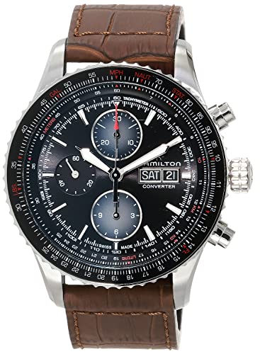 腕時計 ハミルトン メンズ Hamilton Watch Khaki Aviation Converter Swiss Automatic Chronograph Watch