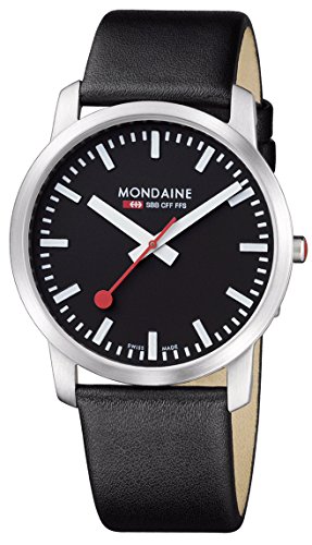 腕時計 モンディーン 北欧 Mondaine Basics A638.30350.14sbb Simply Elegant Men's Slim 41mm Watch