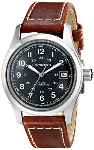 腕時計 ハミルトン メンズ Hamilton Men's HML-H70455533 Khaki Field Black Dial Watch