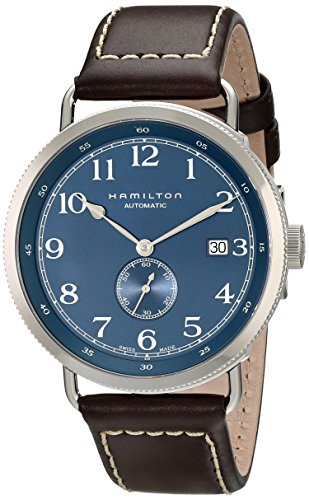 腕時計 ハミルトン メンズ Hamilton Men's HML-H78455543 Khaki Analog Display Swiss Automatic Blue Wat