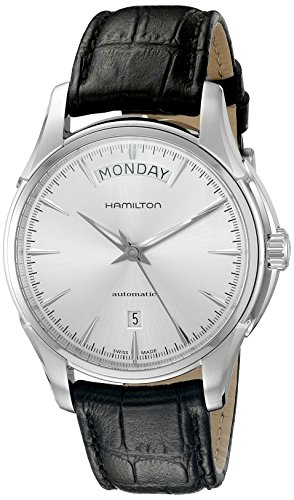 腕時計 ハミルトン メンズ Hamilton Men's H32505751 Jazzmaster Analog Display Swiss Automatic Black W