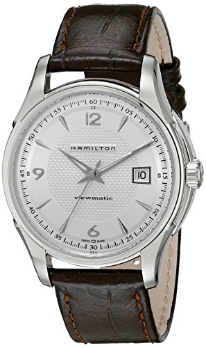 腕時計 ハミルトン メンズ Hamilton Men's H32515555 Jazzmaster Silver Dial Watch