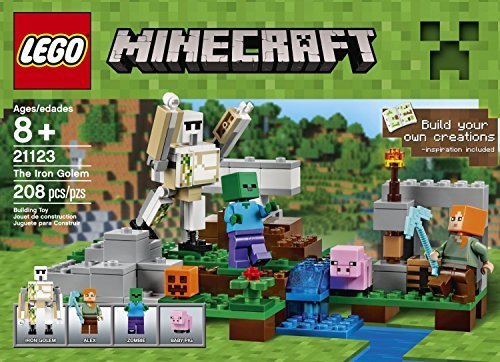 レゴ マインクラフト Minecraft LEGO 208 PCS The Iron Golem Brick Box Building Toys