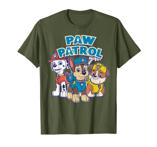 パウパトロール アメリカ直輸入 子供服 PAW Patrol Drawn Pup Group T-Shirt T-Shirt
