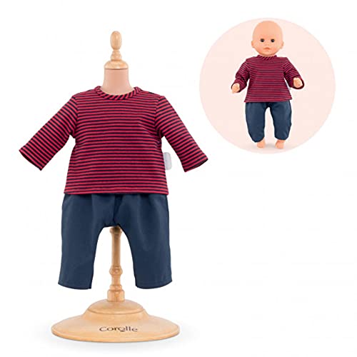 コロール 赤ちゃん 人形 Corolle - Striped T-Shirt and Pants - Clothing Outfit for 12 Baby Dolls