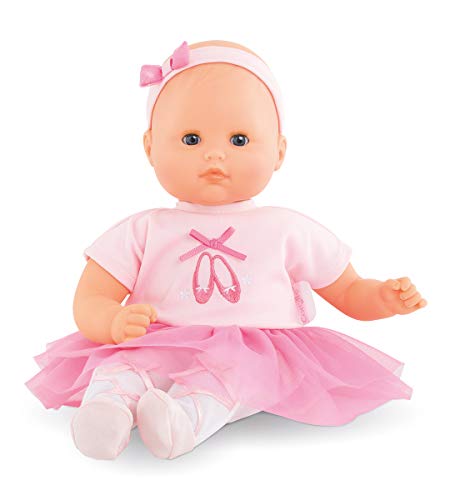 コロール 赤ちゃん 人形 Corolle B?b? Calin Maeva Ballerina Baby Doll - 12 Soft Body Doll in Pink T