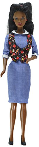 バービー バービー人形 barbie - Teached - African American doll with schoolroom backdrop