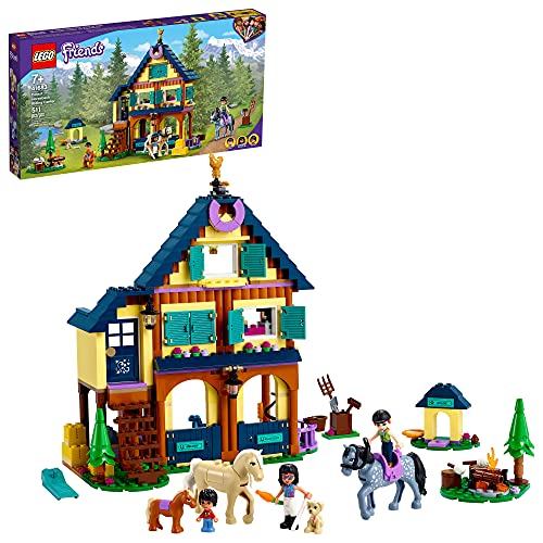 レゴ フレンズ LEGO Friends Forest Horseback Riding Center 41683 Building Kit; Makes an Entertaining Gift