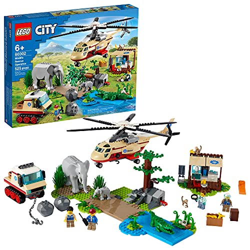 レゴ シティ LEGO City Wildlife Rescue Operation 60302 Building Kit; Creative Toy; Best Gifts for Kids; Ne