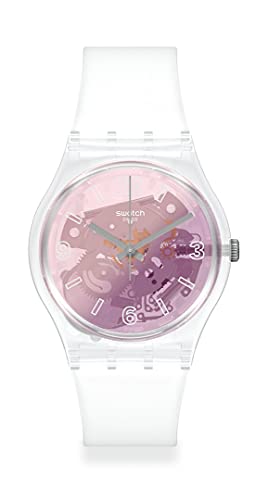 腕時計 スウォッチ レディース Swatch PINK DISCO FEVER Unisex Watch (Model: GE290)