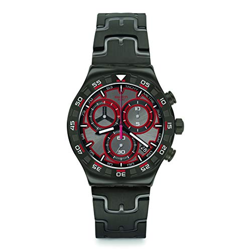 腕時計 スウォッチ メンズ Swatch CRAZY DRIVE Unisex Watch (Model: YVM406G)