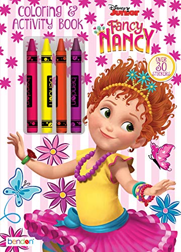 おしゃれにナンシー・クランシー Fancy Nancy ディズニージュニア Coloring and Activity Bo