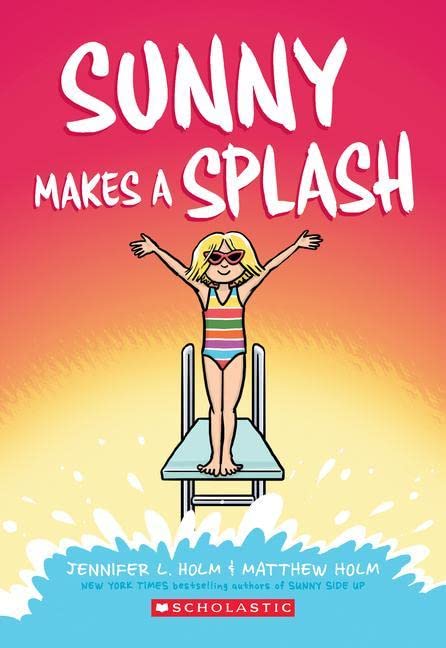 海外製絵本 知育 英語 Sunny Makes a Splash: A Graphic Novel (Sunny #4) (4)