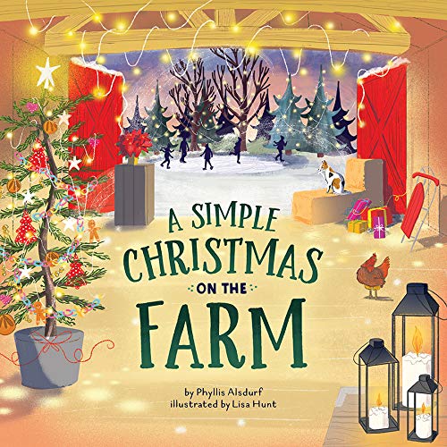 海外製絵本 知育 英語 A Simple Christmas on the Farm (Countryside Holidays, 2)