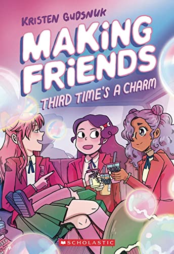 海外製絵本 知育 英語 Making Friends: Third Time's a Charm: A Graphic Novel (Making Friends #3) (3)