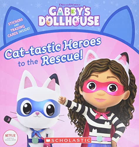 海外製絵本 知育 英語 Cat-tastic Heroes to the Rescue (Gabby's Dollhouse Storybook) (Gabby's Dollhou