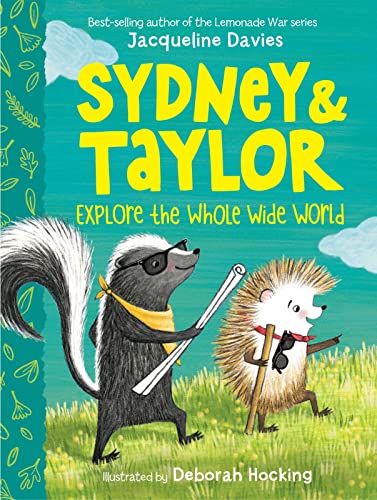 海外製絵本 知育 英語 Sydney and Taylor Explore the Whole Wide World