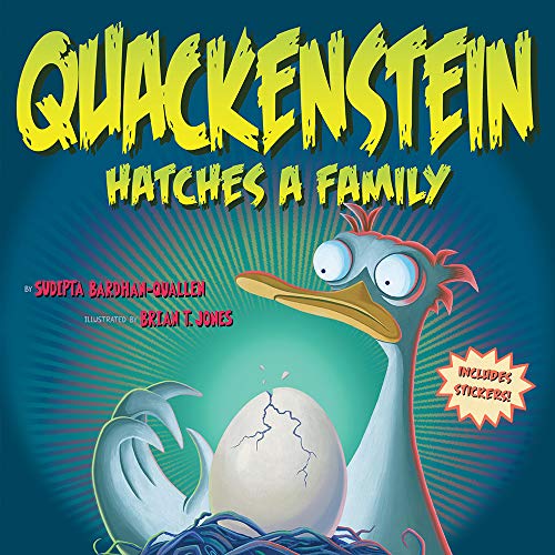 海外製絵本 知育 英語 Quackenstein Hatches a Family: A Picture Book