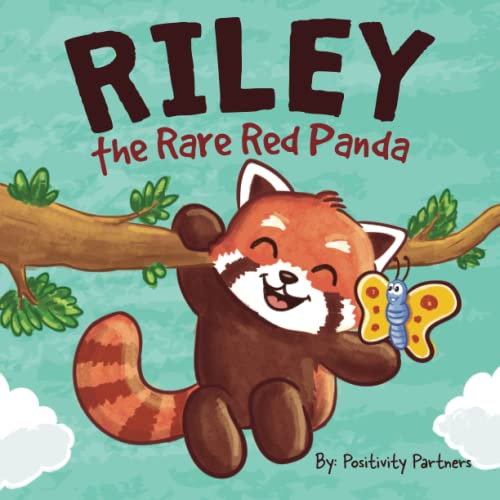 海外製絵本 知育 英語 Riley the Rare Red Panda: Mental Health Strengthening For Young Children (Positi