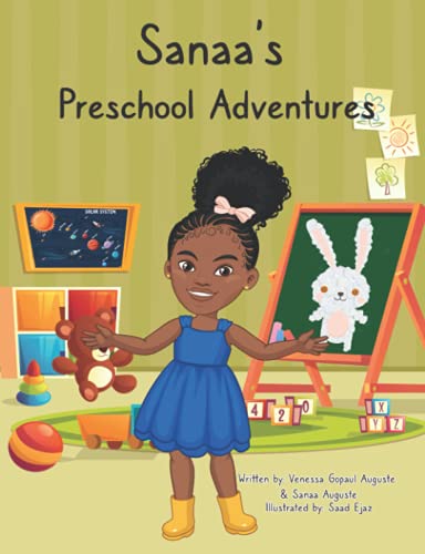 海外製絵本 知育 英語 Sanaa's Preschool Adventures (Sanaa's Adventures)