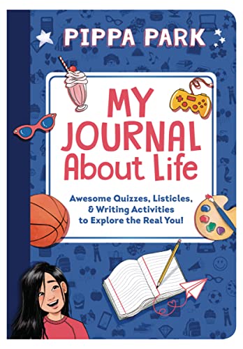 海外製絵本 知育 英語 Pippa Park: My Journal About Life: Awesome Quizzes, Listicles & Writing Activiti