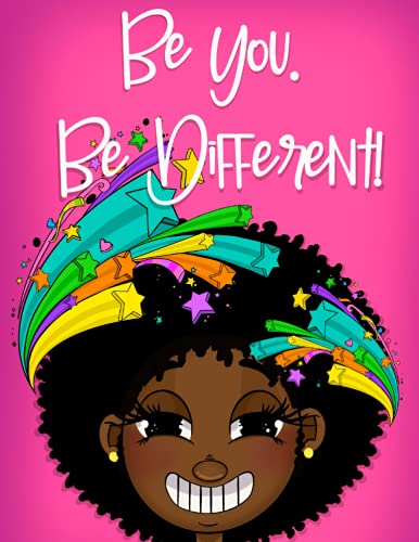 海外製絵本 知育 英語 Be You. Be Different.: Coloring and Activity Book