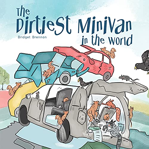 海外製絵本 知育 英語 The Dirtiest Minivan in the World
