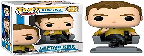 ファンコ FUNKO フィギュア Funko POP Pop! TV: Star Trek - Captain Kirk in Chair Collectible Vinyl Figu