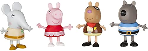 Peppa Pig ペッパピッグ アメリカ直輸入 Peppa Pig Fancy Dress Party Figure 4-Pack Set - Includes Pe