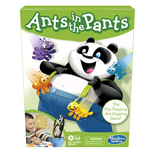 ボードゲーム 英語 アメリカ Hasbro Gaming Ants in The Pants Game, Easy and Fun Preschool Game, 2-4