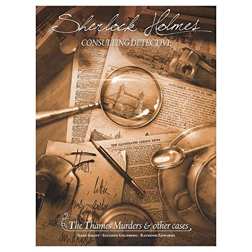ボードゲーム 英語 アメリカ Sherlock Holmes Consulting Detective - The Thames Murders & Other Cases