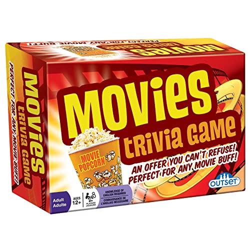 ボードゲーム 英語 アメリカ Cobble Hill Outset Media Movies Trivia Game - Party Game - Family Game