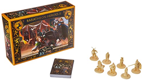 ボードゲーム 英語 アメリカ A Song of Ice and Fire Tabletop Miniatures Baratheon Heroes II Box Set