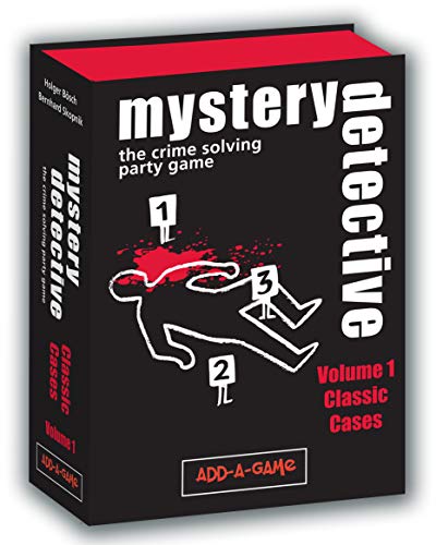 ボードゲーム 英語 アメリカ Add-A-Game Mystery Detective Volume 1: Classic Cases- Cooperative Party