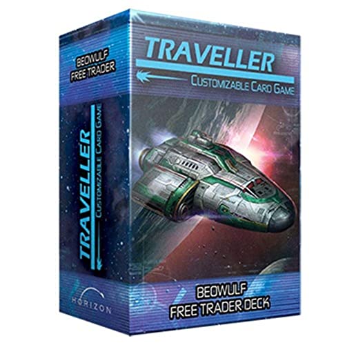 ボードゲーム 英語 アメリカ Far Future Enterprises Traveler CCG Ship Deck Beowulf Free Trader
