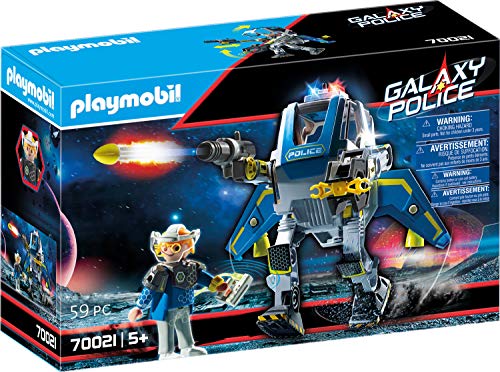 プレイモービル ブロック 組み立て PLAYMOBIL Galaxy Police Robot 70021 Galaxy Police Adventure Pl