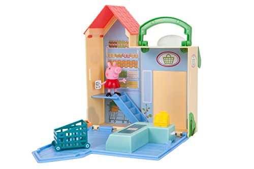 Peppa Pig ペッパピッグ アメリカ直輸入 Peppa Pig Little Grocery Store Playset, 3 Pieces - Includes