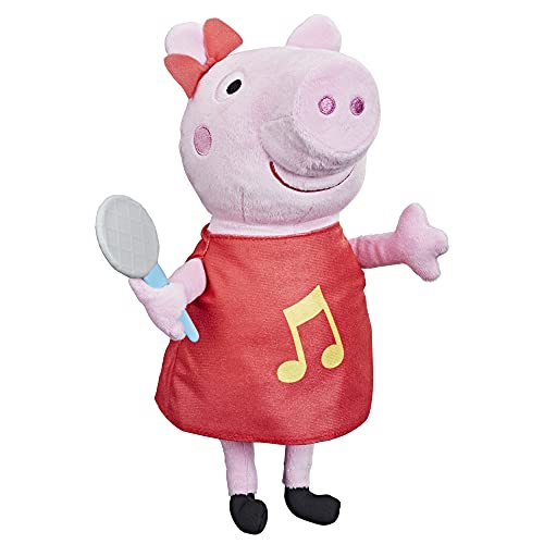 Peppa Pig ペッパピッグ アメリカ直輸入 Peppa Pig Toys Oink-Along Songs Peppa, Singing Plush Doll,