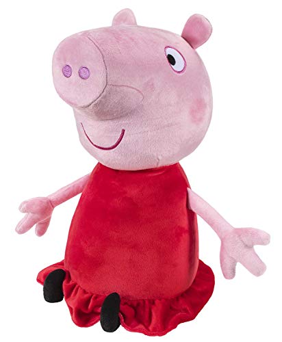 Peppa Pig ペッパピッグ アメリカ直輸入 Peppa Pig PEP0726 Pig Peppa Deluxe Cuddly Toy, Soft Plush F
