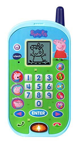 Peppa Pig ペッパピッグ アメリカ直輸入 VTech Peppa Pig Let's Chat Learning Phone