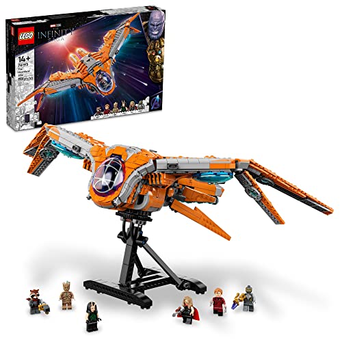 レゴ LEGO Marvel The Guardians' Ship 76193 Building Toy - Large Avengers Spaceship Model with Thor & Star-Lo